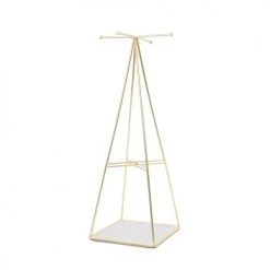 Umbra Rangements à Bijoux Arbre à Bijoux En Métal Couleur Laiton