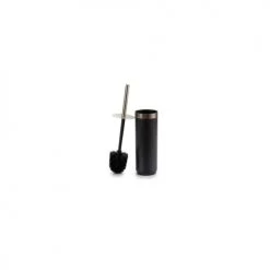 Wadiga Rangements Salle De Bain Balai Brosse WC En Inox Et Plastique Noir -Rangements déco Soldes balai brosse wc en inox et plastique noir 1