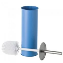 Wadiga Rangements Salle De Bain Balai Brosse WC En Métal Rouge -Rangements déco Soldes balai brosse wc en metal bleu 6