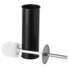Wadiga Rangements Salle De Bain Balai Brosse WC En Métal Noir -Rangements déco Soldes balai brosse wc en metal noir