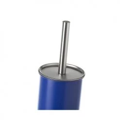 Wadiga Rangements Salle De Bain Balai Brosse WC Métal Bleu Foncé -Rangements déco Soldes balai brosse wc metal bleu fonce 2