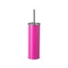 Wadiga Rangements Salle De Bain Balai Brosse WC Métal Fuchsia -Rangements déco Soldes balai brosse wc metal fuchsia 2