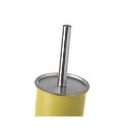 Wadiga Rangements Salle De Bain Balai Brosse WC Métal Jaune -Rangements déco Soldes balai brosse wc metal jaune 2