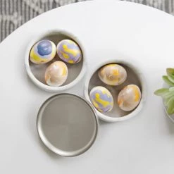 Umbra Rangements à Bijoux Boîte à Bijoux 2 Compartiments En Résine Marbrée Et Nickel -Rangements déco Soldes boite a bijoux 2 compartiments en resine marbree et nickel 3