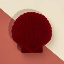 DOIY Rangements à Bijoux Boîte à Bijoux En Feutrine Rouge -Rangements déco Soldes boite a bijoux en feutrine rouge 5