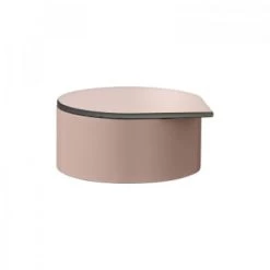 AYTM Rangements Salle De Bain Boîte à Bijoux Et Miroir D8cm -Rangements déco Soldes boite a bijoux et miroir d8cm 2