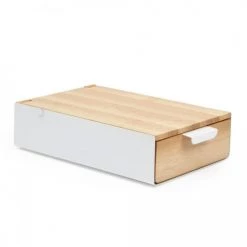 Umbra Rangements à Bijoux Boite à Bijoux Reflexion Bois Beige -Rangements déco Soldes boite a bijoux reflexion bois beige 2
