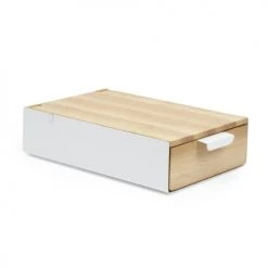 Umbra Rangements à Bijoux Boite à Bijoux Reflexion Bois Beige -Rangements déco Soldes boite a bijoux reflexion bois beige 4