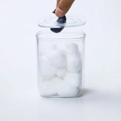 Qualy Design Rangements Salle De Bain Boîte à Coton Tiges Baleine -Rangements déco Soldes boite a coton tiges baleine 2