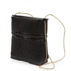 Bazar Bizar Boîtes Boîte à Trésors En Perles Noires -Rangements déco Soldes boite a tresors en perles noires 4