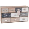 Maisons Du Monde Boîtes Boîte De Rangement 10 Tiroirs à Motifs -Rangements déco Soldes boite de rangement 10 tiroirs a motifs 1000 15 12 228546 1