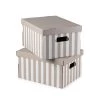 Compactor Paniers Et Corbeilles Boîte De Rangement 40x31cm - Lot De 2 -Rangements déco Soldes boite de rangement 40x31cm lot de 2