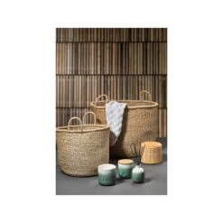 Villa Collection Boîtes Boite De Rangement En Bambou Beige -Rangements déco Soldes boite de rangement en bambou beige 3