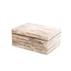 Compactor Boîtes Boîte De Rangement En Nacre 20,5x15cm -Rangements déco Soldes boite de rangement en nacre 20 5x15cm