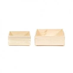 Compactor Boîtes Boîte De Rangement - Lot De 2 -Rangements déco Soldes boite de rangement lot de 2 2