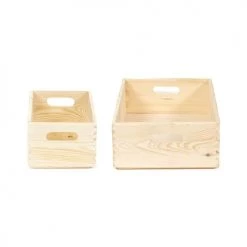 Compactor Boîtes Boîte De Rangement - Lot De 2 -Rangements déco Soldes boite de rangement lot de 2 3