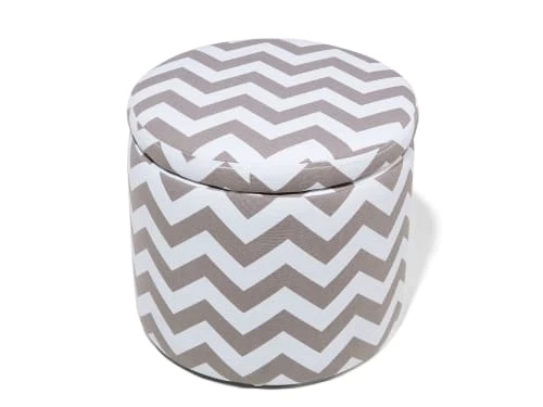 Beliani Boîtes Boîte De Rangement Multifonction Gris Et Blanc 3 Beliani Boîtes Boîte De Rangement Multifonction Gris Et Blanc