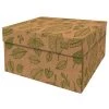Dutch Design Brand Boîtes Boite De Rangement Natural Leaves 39,5x32x21cm Carton Naturel