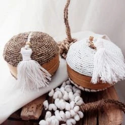 My Bliss Home Rangements Salle De Bain Boîte En Bambou Marron 10x10 Cm -Rangements déco Soldes boite en bambou marron 10x10 cm 4