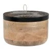 Maisons Du Monde Boîtes Boîte En Bois De Manguier Et Couvercle Noir à Motifs -Rangements déco Soldes boite en bois de manguier et couvercle noir a motifs 1000 3 29 221224 1