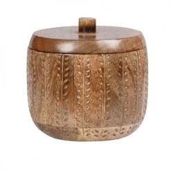 Maisons Du Monde Boîtes Boîte En Manguier Gravé