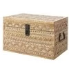 Maisons Du Monde Boîtes Boîte En Manguier Gravé Motifs Graphiques -Rangements déco Soldes boite en manguier grave motifs graphiques 1000 3 23 190386 1