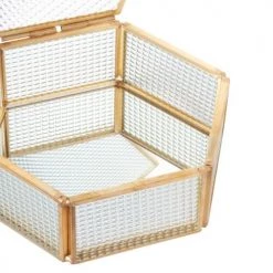 Maisons Du Monde Boîtes Boîte En Verre Et En Métal Doré -Rangements déco Soldes boite en verre et en metal dore 1000 11 3 226774 3