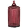 Maisons Du Monde Boîtes Boîte En Verre Strié Rose Fuchsia -Rangements déco Soldes boite en verre strie rose fuchsia 1000 15 22 227900 1