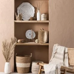 Maisons Du Monde Boîtes Boîte Ronde En Manguier -Rangements déco Soldes boite ronde en manguier 1000 4 9 199720 4