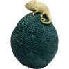 Kare Design Rangements à Bijoux Boîte Verte Caméléon Doré En Polyrésine H34 -Rangements déco Soldes boite verte cameleon dore en polyresine h34