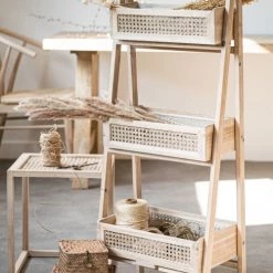 Maisons Du Monde Boîtes En Paille Tressée (x2) -Rangements déco Soldes boites en paille tressee x2 1000 3 15 196200 5