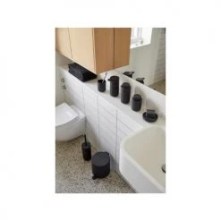 Zone Denmark Rangements Salle De Bain Brosse De Toilette En Argile Noir -Rangements déco Soldes brosse de toilette en argile noir 7