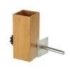 Unimasa Rangements Salle De Bain Brosse De Toilettes Bambou 10x23cm -Rangements déco Soldes brosse de toilettes bambou 10x23cm