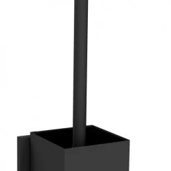 Allibert Rangements Salle De Bain Brosse Wc En Alu Laqué Noir