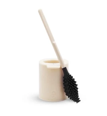 Biom Paris Rangements Salle De Bain Brosse WC En Matières Bio-sourcées Et Recyclées Gris Dauphin 6 Biom Paris Rangements Salle De Bain Brosse WC En Matières Bio-sourcées Et Recyclées Gris Dauphin – Image 4