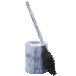 Biom Paris Rangements Salle De Bain Brosse WC En Matières Bio-sourcées Et Recyclées Gris Dauphin 13 Biom Paris Rangements Salle De Bain Brosse WC En Matières Bio-sourcées Et Recyclées Gris Dauphin -Rangements déco Soldes brosse wc en matieres bio sourcees et recyclees gris etoile