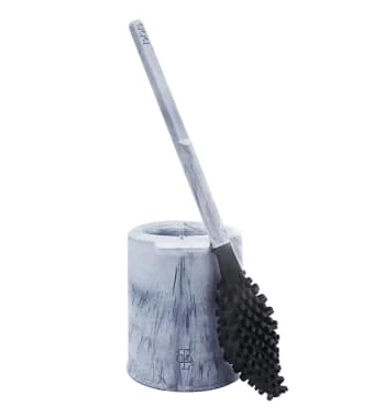 Biom Paris Rangements Salle De Bain Brosse WC En Matières Bio-sourcées Et Recyclées Gris Dauphin 8 Biom Paris Rangements Salle De Bain Brosse WC En Matières Bio-sourcées Et Recyclées Gris Dauphin – Image 6