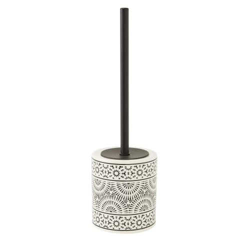 Guy Levasseur Rangements Salle De Bain Brosse Wc En Porcelaine Blanc Et Noir 3 Guy Levasseur Rangements Salle De Bain Brosse Wc En Porcelaine Blanc Et Noir