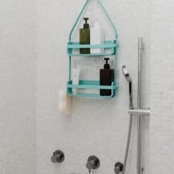 Umbra Rangements Salle De Bain Caddie De Douche à 2 étagères, à Suspendre, Bleu -Rangements déco Soldes caddie de douche a 2 etageres a suspendre bleu 3