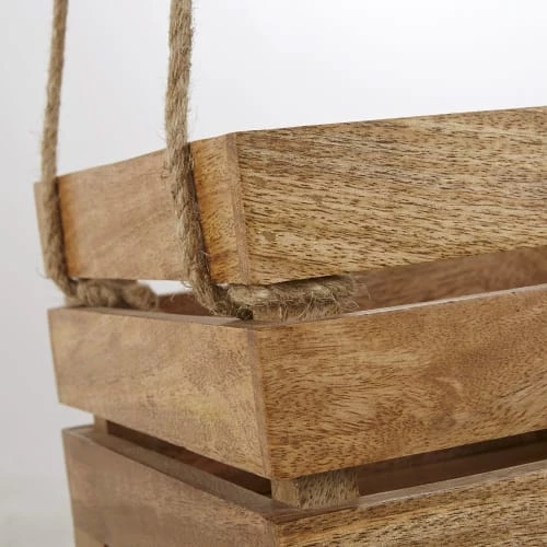 Maisons Du Monde Porte-revues Et Caisses Cagettes Suspendues En Bois De Manguier (x2) 5 Maisons Du Monde Porte-revues Et Caisses Cagettes Suspendues En Bois De Manguier (x2) – Image 3