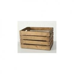 Wadiga Boîtes Caisse En Bois Style Caisse à Fruits -Rangements déco Soldes caisse en bois style caisse a fruits 2