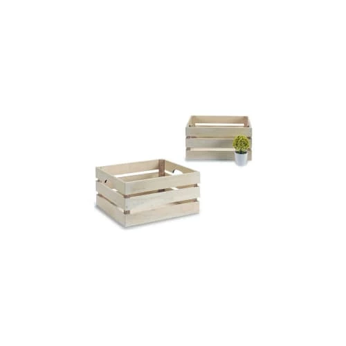 Wadiga Boîtes Caisse En Bois Style Caisse à Fruits 4 Wadiga Boîtes Caisse En Bois Style Caisse à Fruits – Image 2