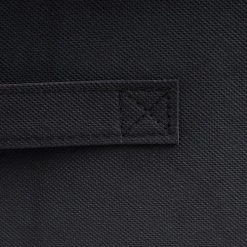 Casâme Boîtes Cube De Rangement Intissé 28x28cm - Lot De 2 - Noir -Rangements déco Soldes cube de rangement intisse 28x28cm lot de 2 noir 3