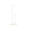 Wadiga Rangements Salle De Bain Dérouleur Papier Toilette Sur Pied Avec Réserve En Métal Blanc -Rangements déco Soldes derouleur papier toilette sur pied avec reserve en metal blanc