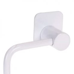 Wadiga Rangements Salle De Bain Dérouleur Papier WC Mural En Métal Blanc - 15.3x12.8x3.5cm -Rangements déco Soldes derouleur papier wc mural en metal blanc 15 3x12 8x3 5cm 1