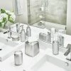 IDesign Rangements Salle De Bain Distributeur à Savon Moderne - Argent -Rangements déco Soldes distributeur a savon moderne argent