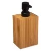 Five Simply Smart Rangements Salle De Bain Distributeur De Savon Bambou - 8.6x6.5x17.5cm -Rangements déco Soldes distributeur de savon bambou 8 6x6 5x17 5cm