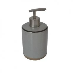 Home Bain Rangements Salle De Bain Distributeur De Savon Bicolore Gris Gris