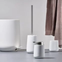 Zone Denmark Rangements Salle De Bain Distributeur De Savon Blanc -Rangements déco Soldes distributeur de savon blanc 2