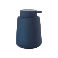 Zone Denmark Rangements Salle De Bain Distributeur De Savon En Argile Noir -Rangements déco Soldes distributeur de savon en argile bleu roi